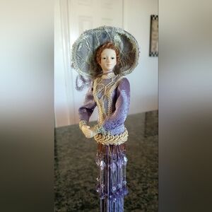 Victorian Style Tassel Doll